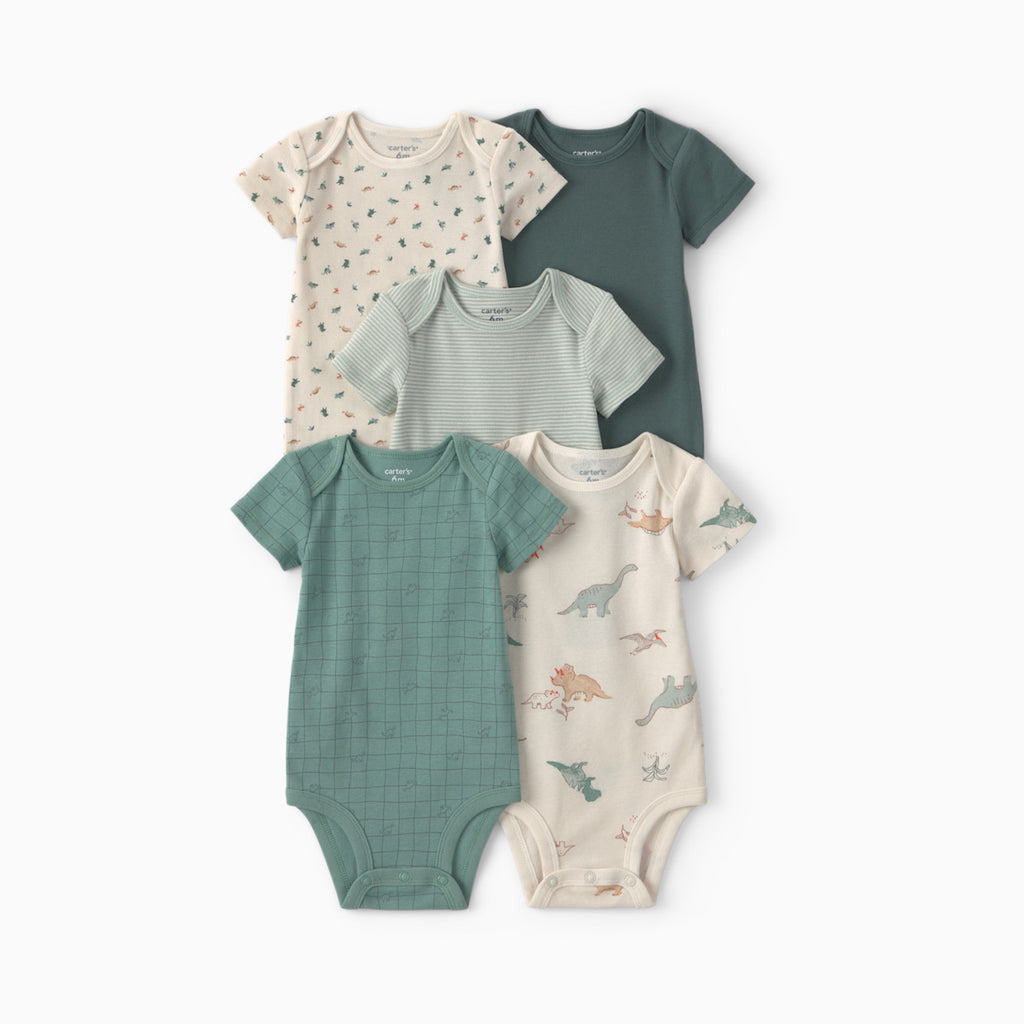 Set de 5 Rompers Carter's Dino World