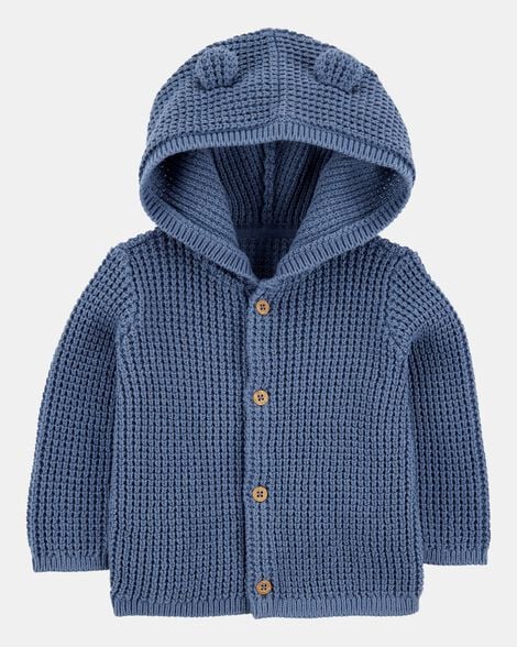 Cardigan tejido Recién nacido Osito Carter's 🐻