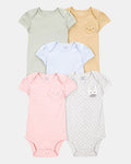 Set de 5 Romper Animalitos Carter's