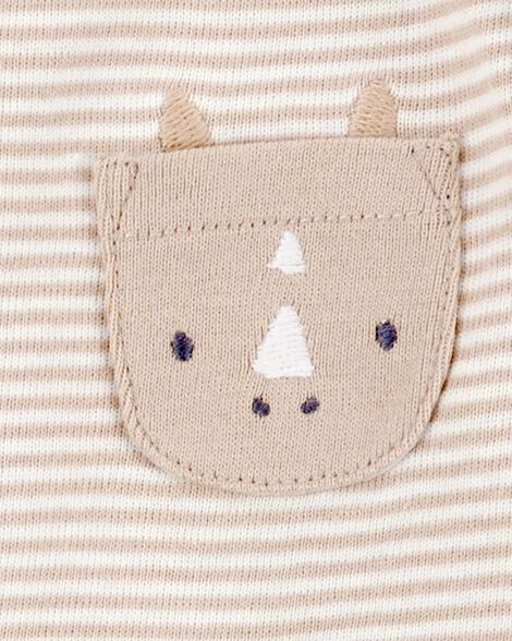 Set de 5 rompers animalitos de la selva Carter's