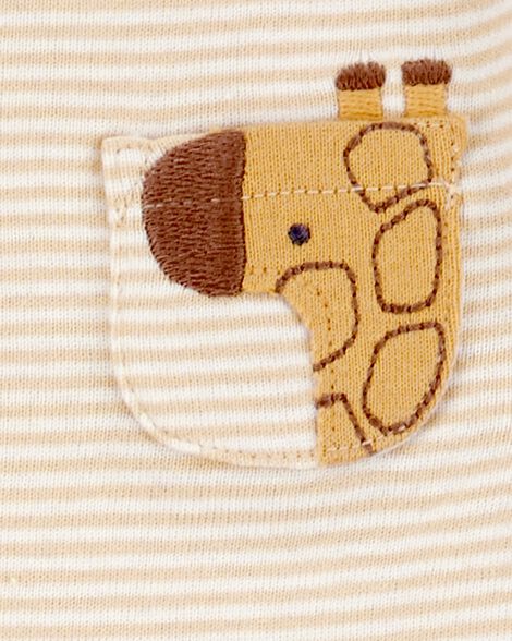 Set de 5 rompers animalitos de la selva Carter's