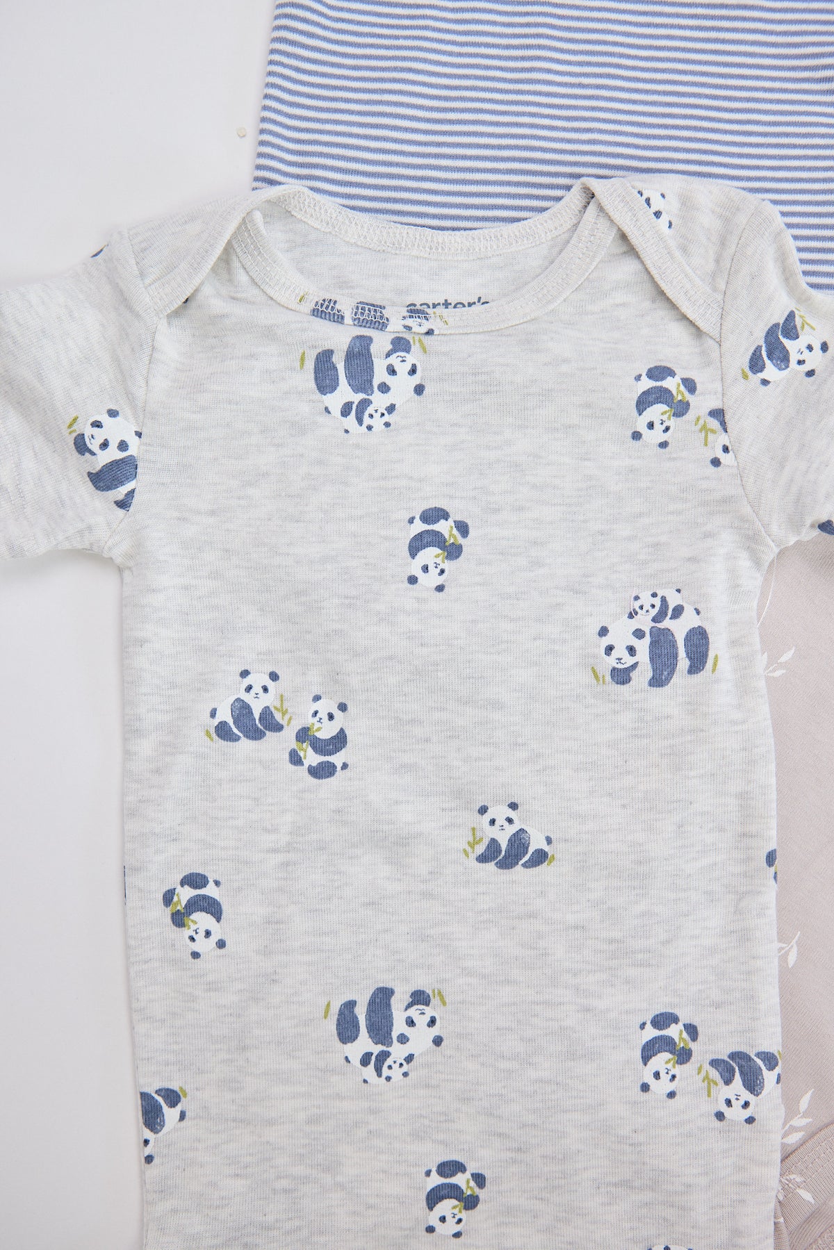Set de 3 Rompers Carter’s Panda 🐼