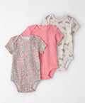 Set de 3 Rompers Flores y Liebre🌸 Carter’s