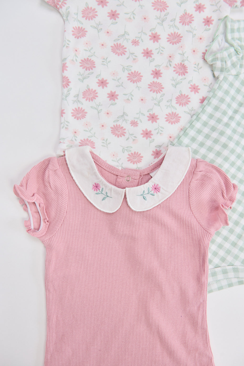 Set de 3 Rompers Nicole Miller Picnic Day🌸