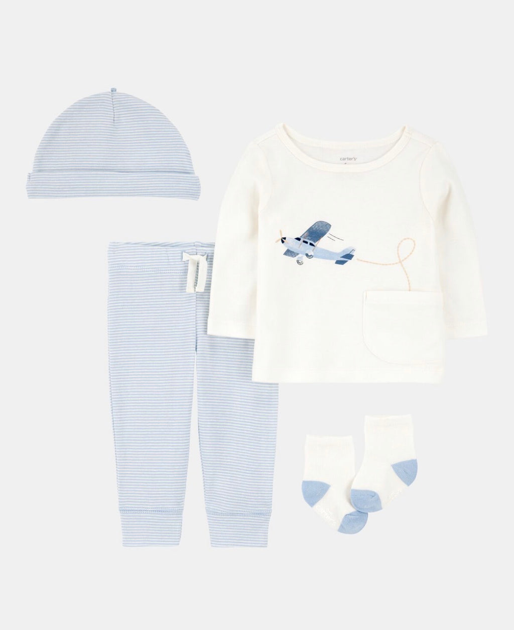 Set de 4 piezas avioncito Carter’s⭐️