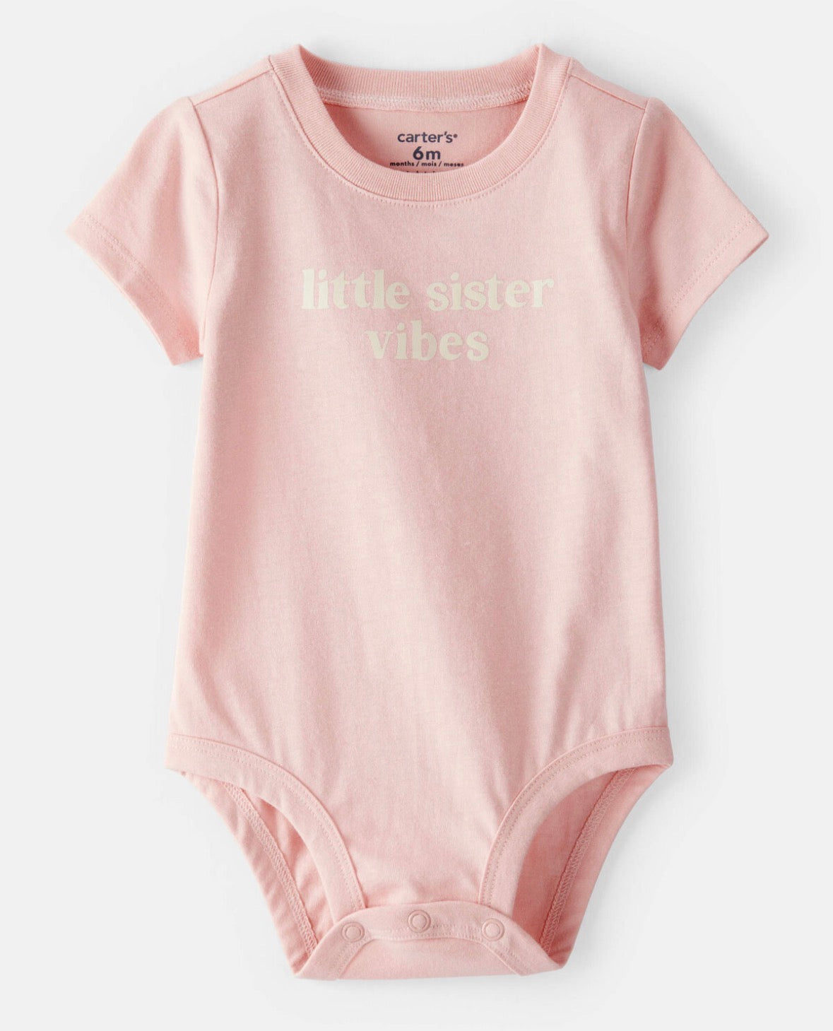Romper Little Sister Vibes Carter’s