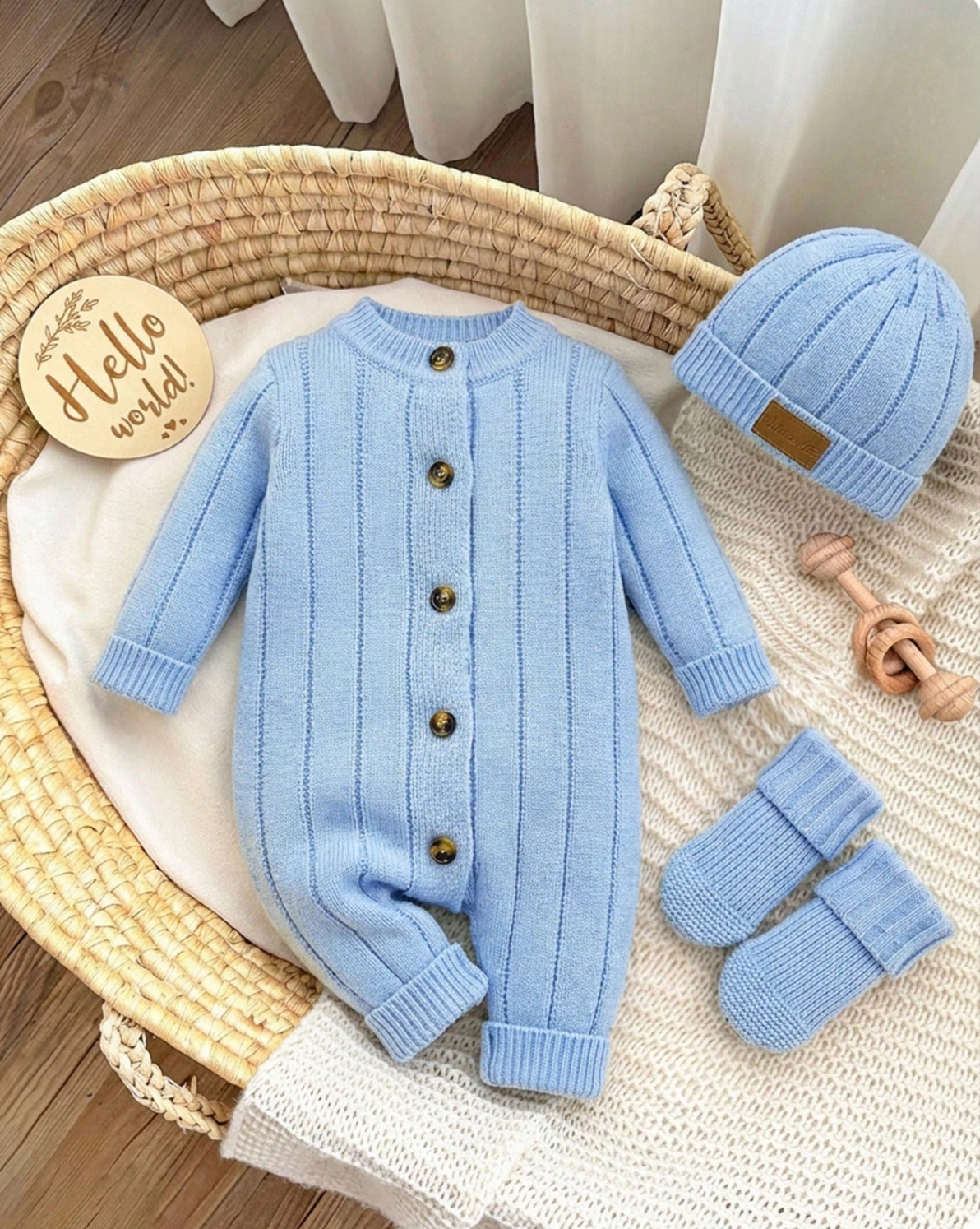 Conjunto de Recién Nacido Pukú 🤍