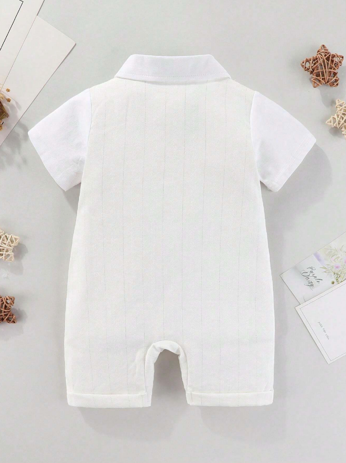 Romper de bautizo Noah☁️