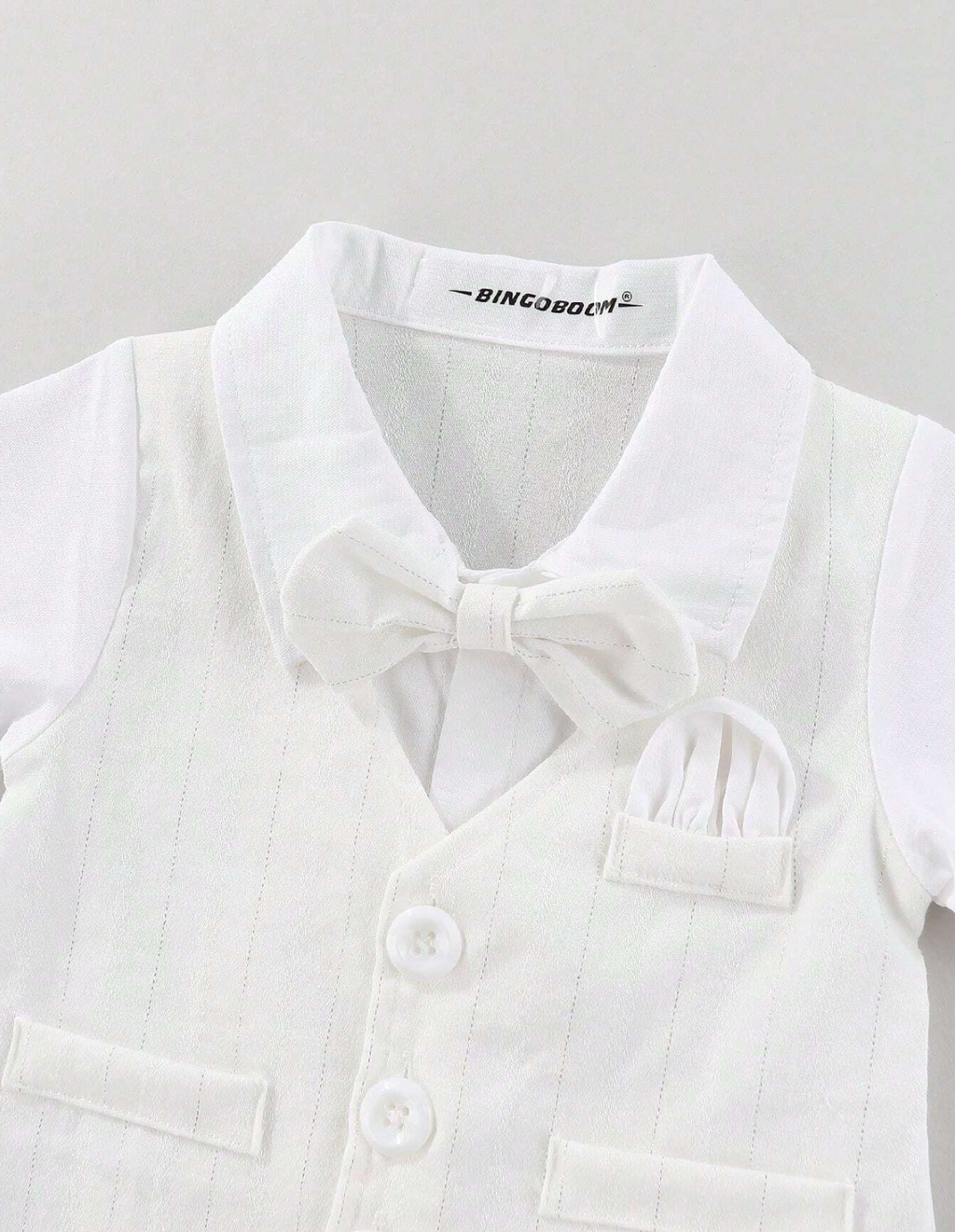 Romper de bautizo Noah☁️