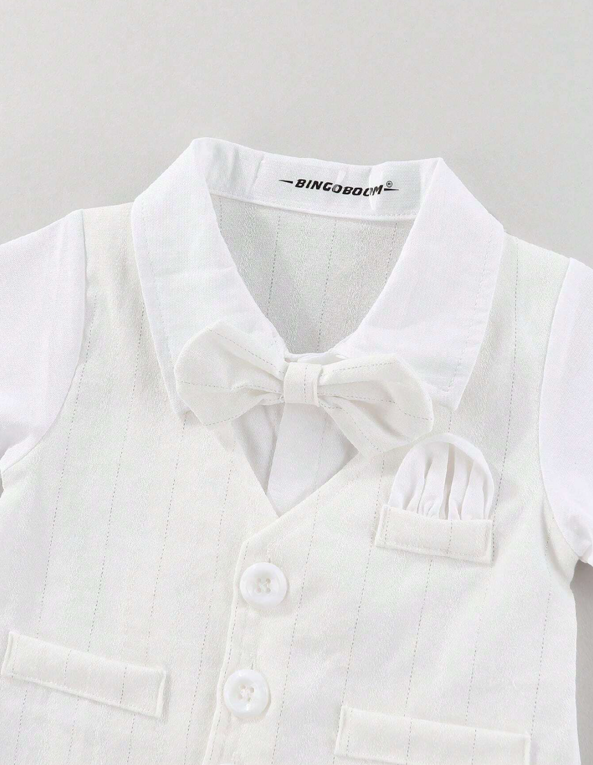 Romper de bautizo Noah☁️
