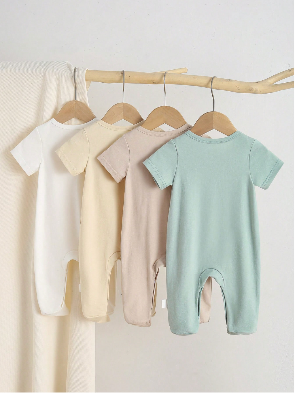 Set de 4 Jumpsuits Little Cotton 🤍