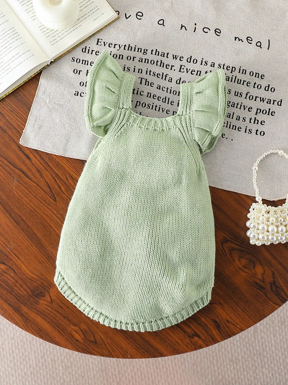 Romper Vintage Mint 🌳
