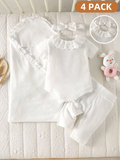 Set de 4 piezas Bienvenida Blanco ☁️