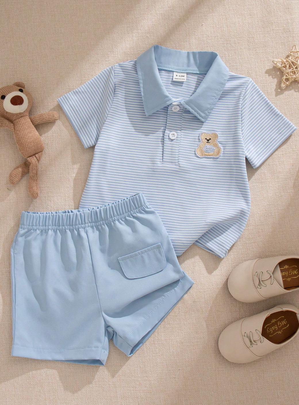 Conjunto Pipo 🩵🐻