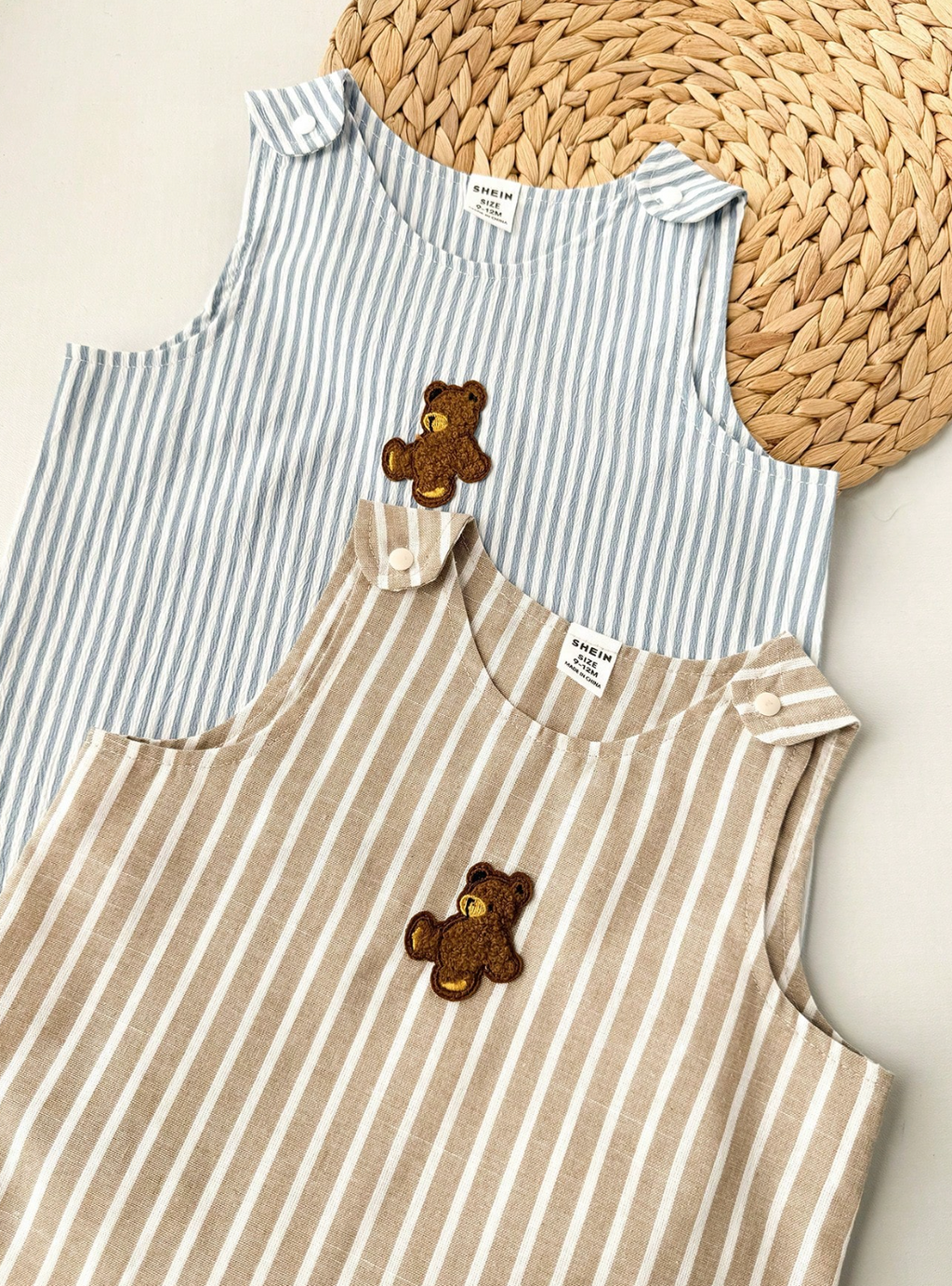 Romper Teddy Stripes 🧸