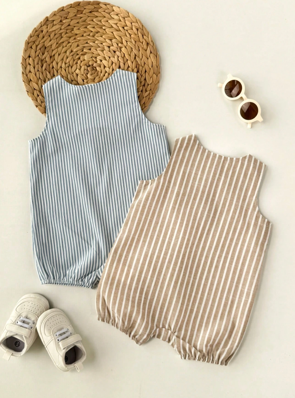 Romper Teddy Stripes 🧸