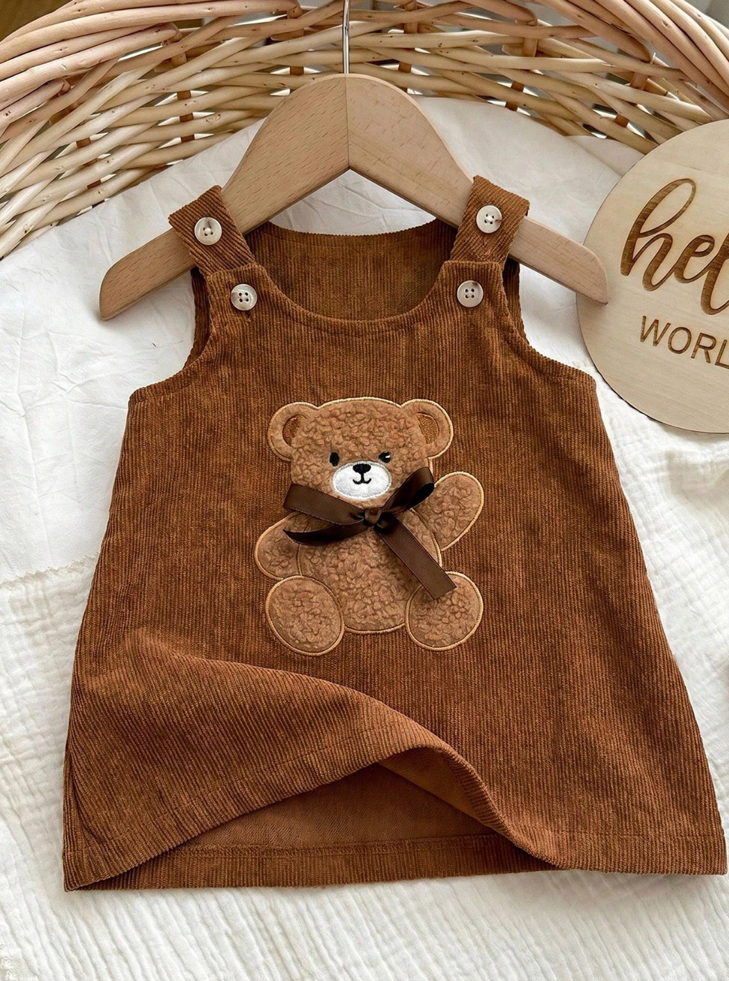 Vestido Honey Bear 🤎