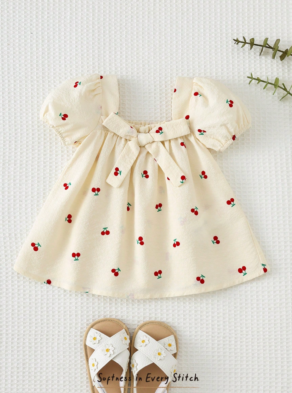 Vestido Cherry Puff 🍒