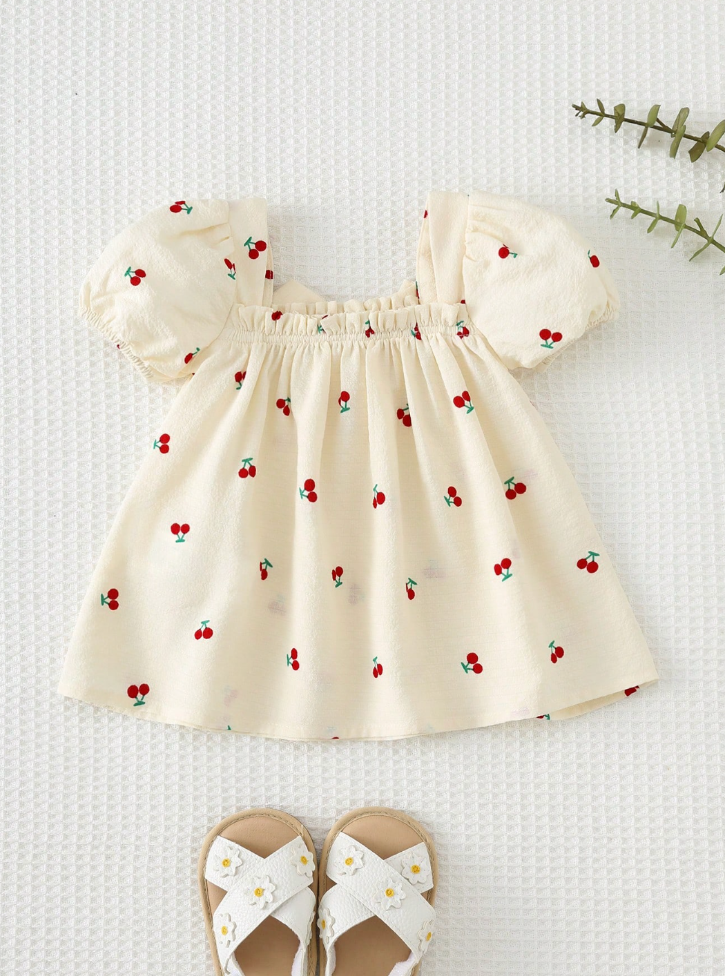 Vestido Cherry Puff 🍒