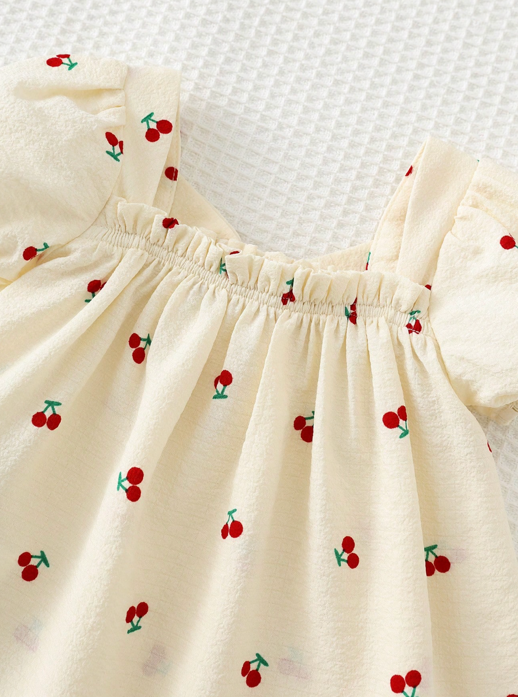 Vestido Cherry Puff 🍒