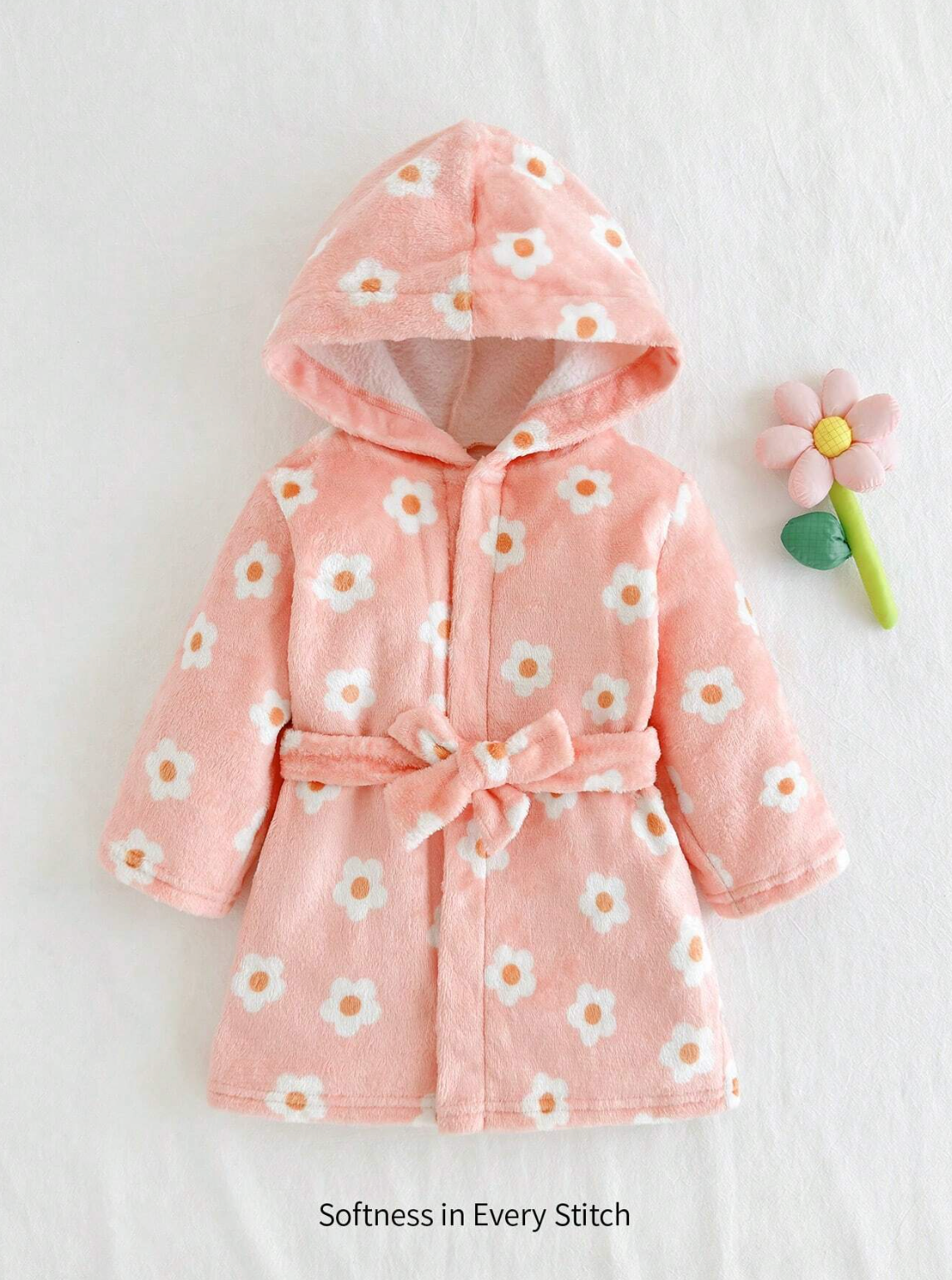 Bata de Baño Cozy Margaritas 🌼