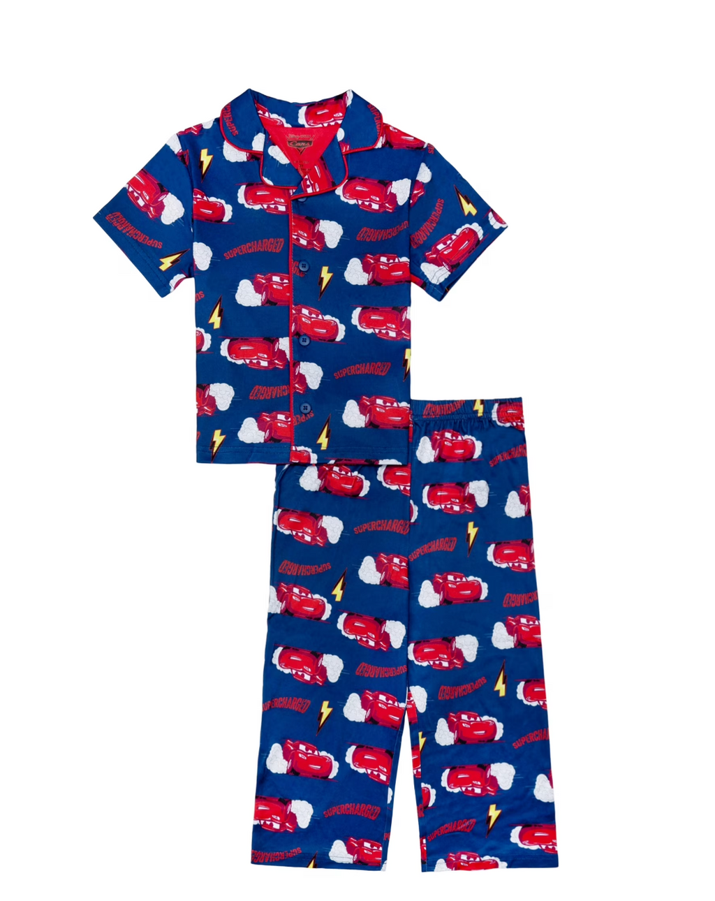 Pijama Rayo McQueen Disney  🏎️