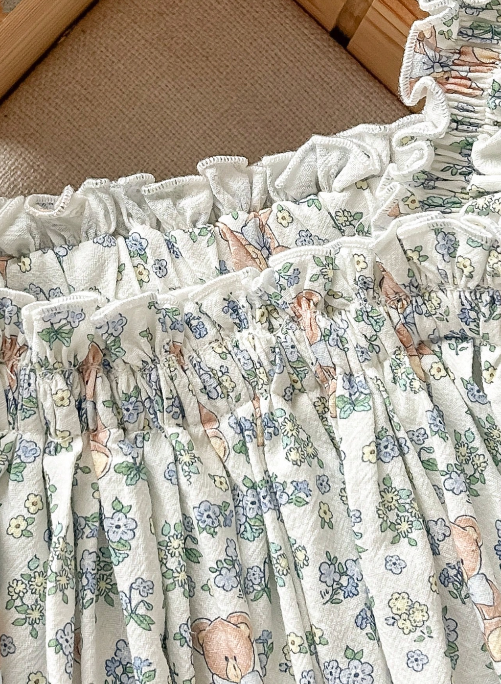 Vestido Ositos y Florecitas 🌷