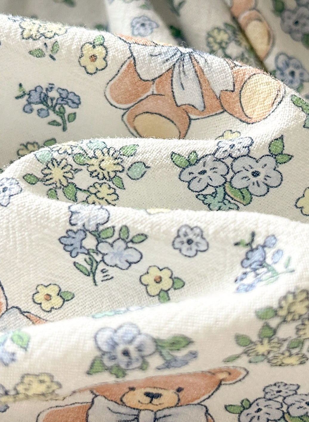 Vestido Ositos y Florecitas 🌷