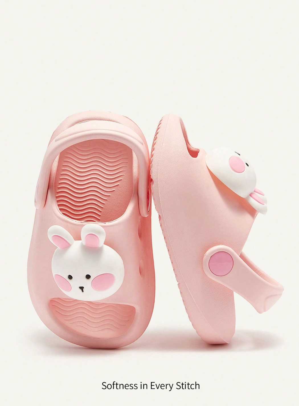 Zapato Estilo Crocs Conejita Rosada 🐰