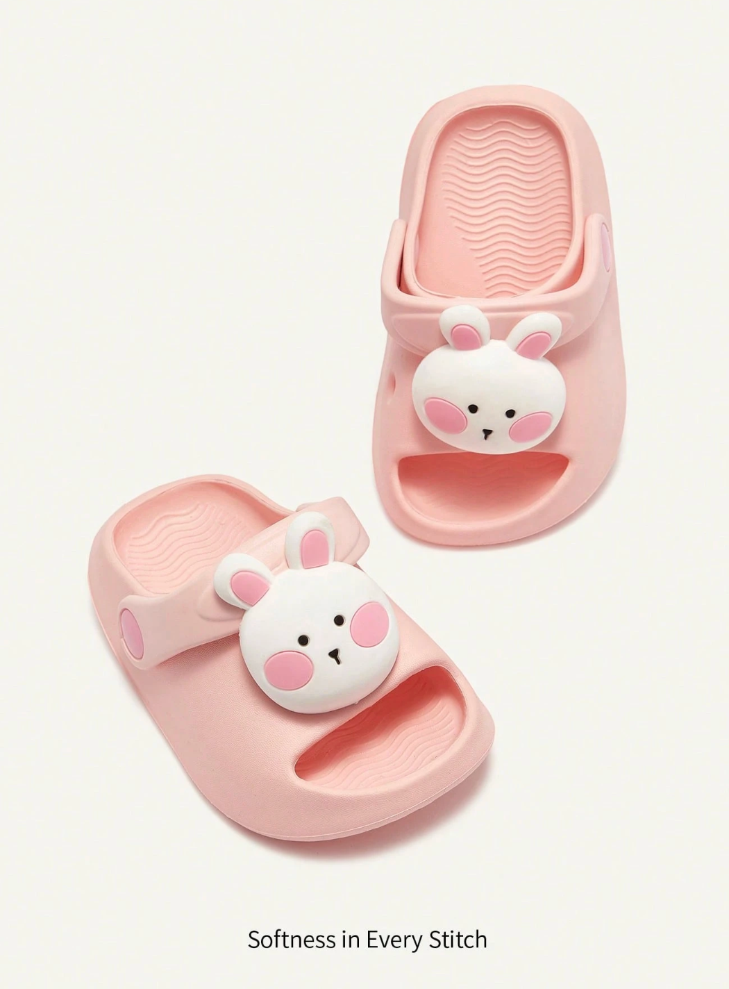 Zapato Estilo Crocs Conejita Rosada 🐰
