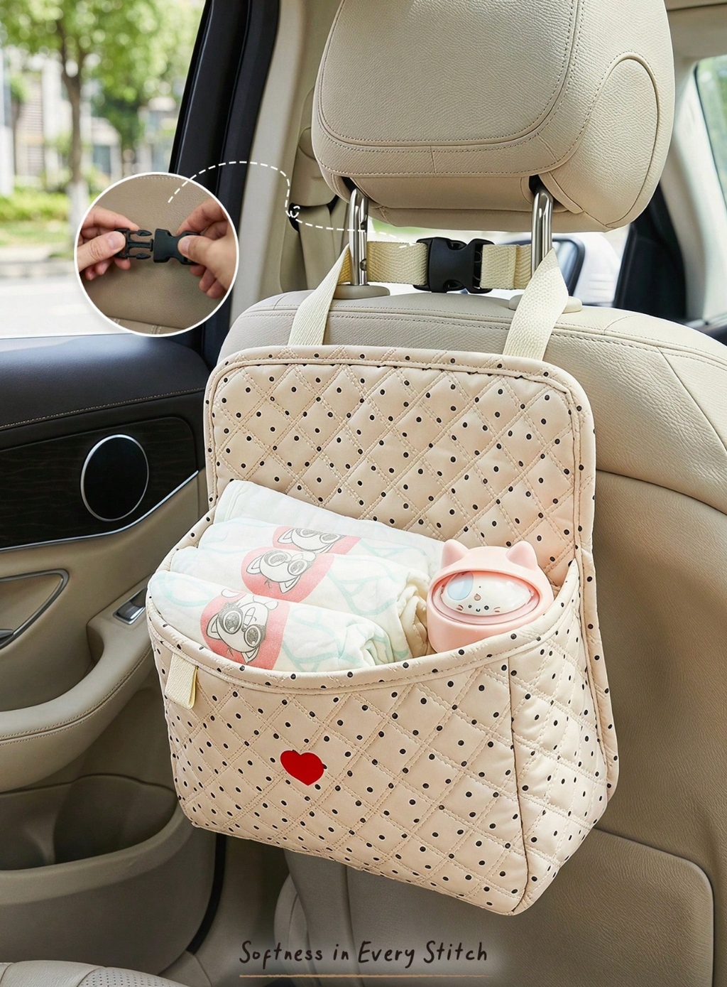 Organizador Colgante para el Auto  🍼