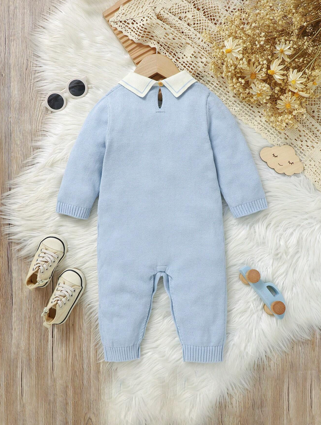 Enterizo de recién nacido Cotton Prince👑