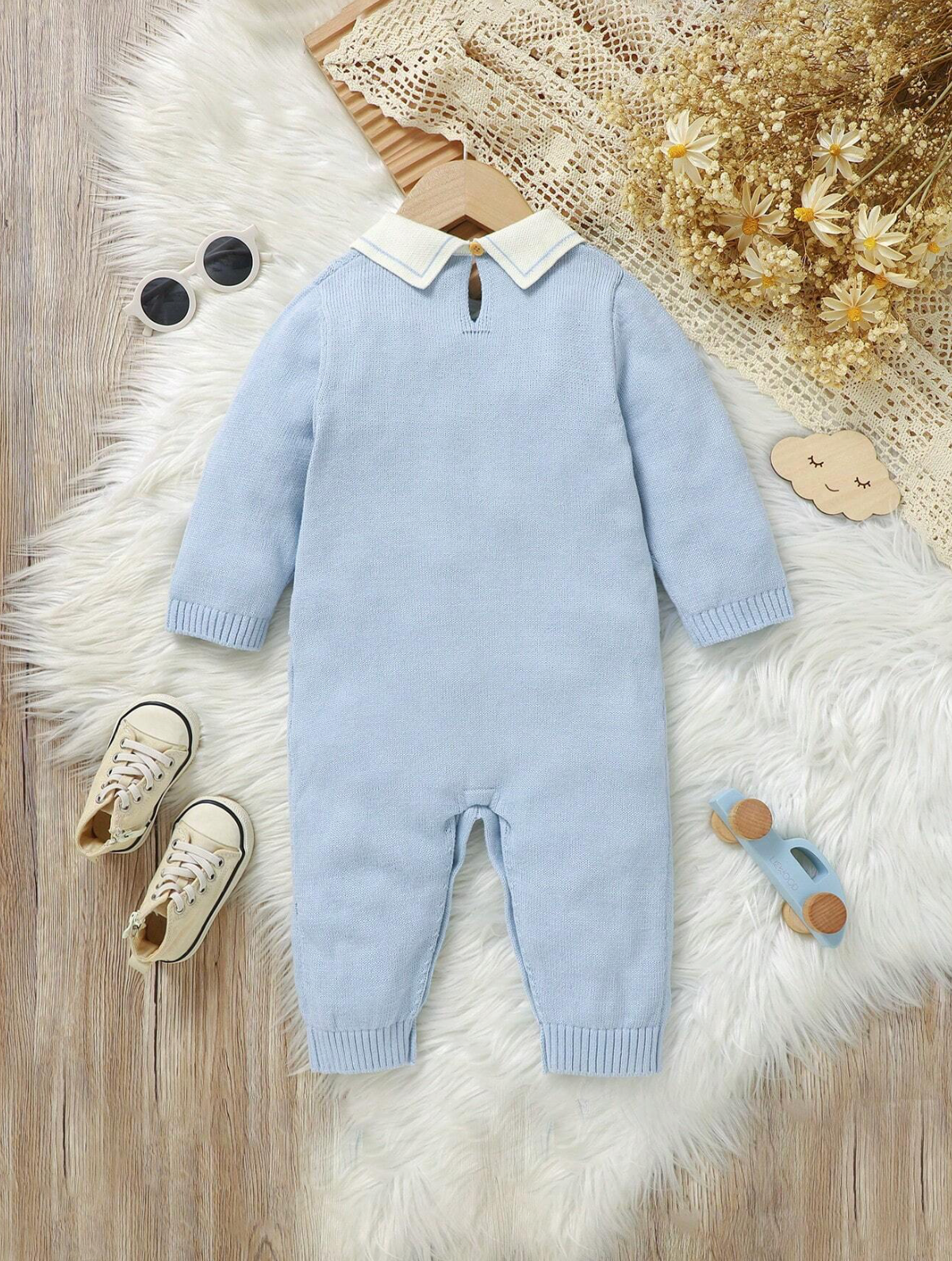 Enterizo de recién nacido Cotton Prince👑