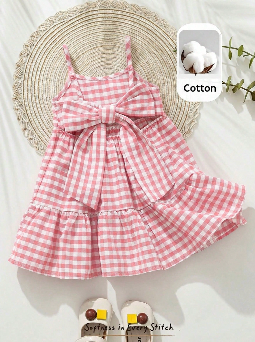 Vestidito Picnic Rosa 🧺