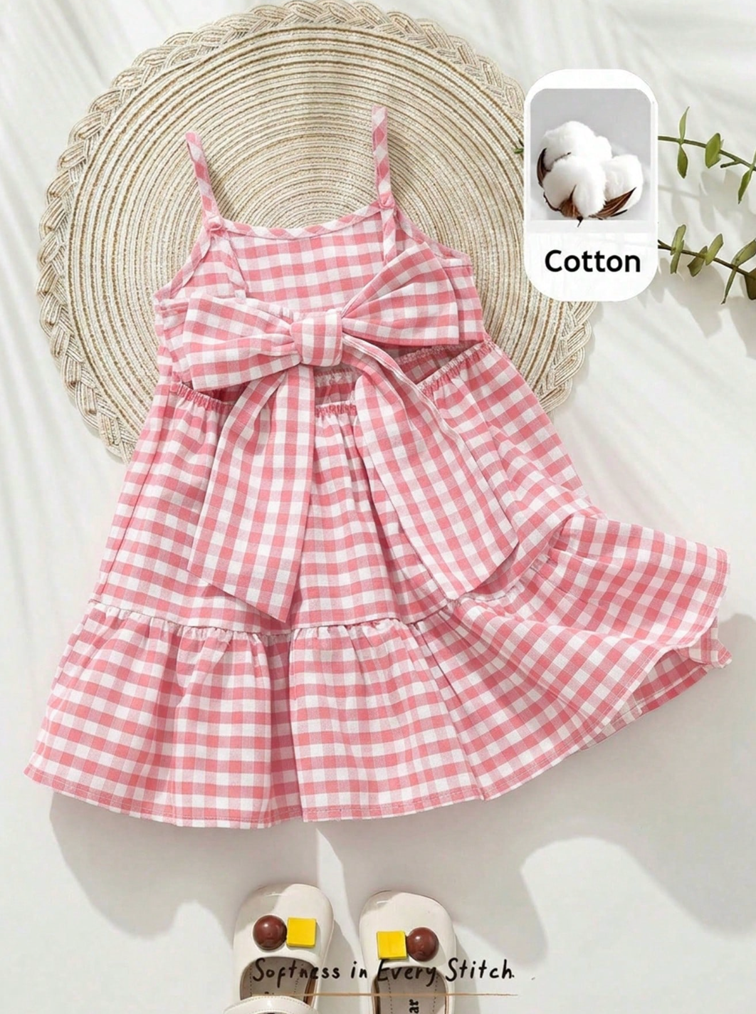 Vestidito Picnic Rosa 🧺