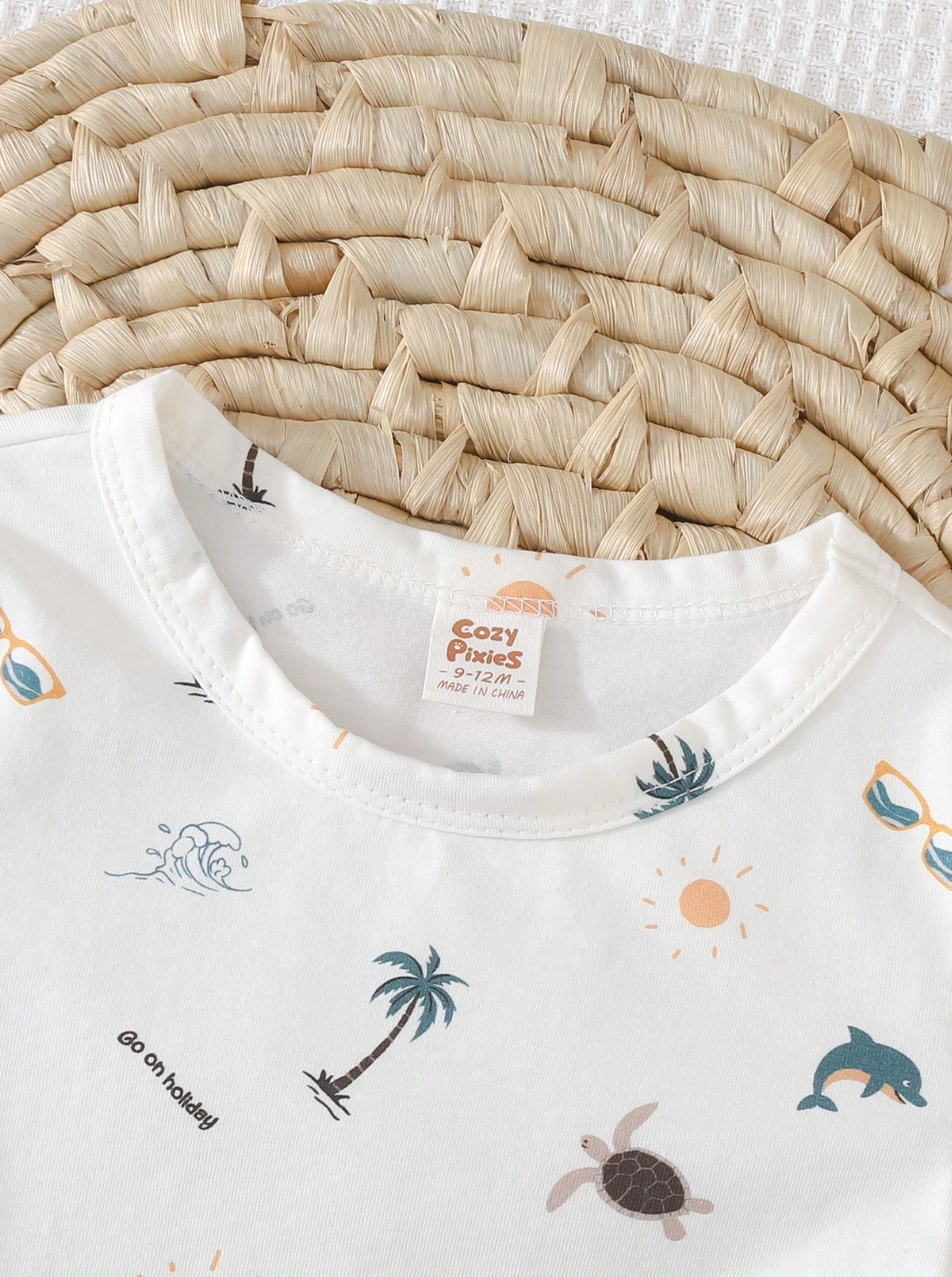 Set Overol Osito Playero 🐻🏖️