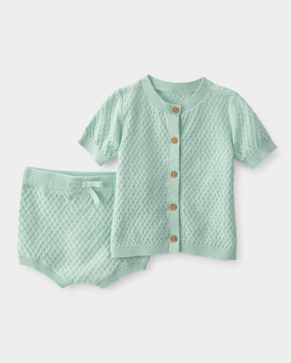 Set de Crochet verde - Carter's