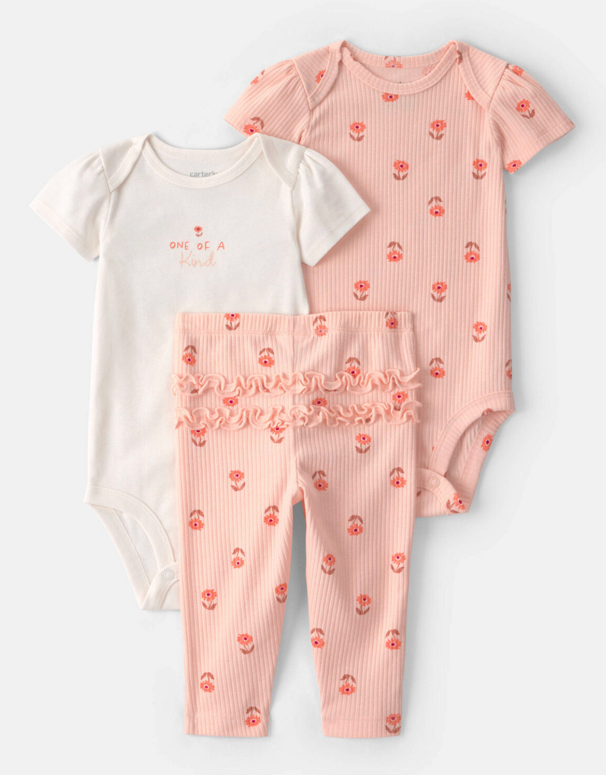 Set de 3 piezas Carter's - One of a Kind 🌸