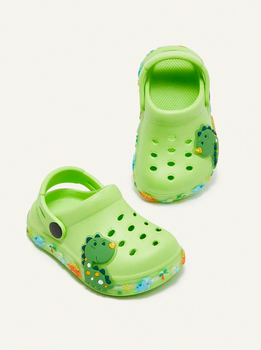 Zapatitos tipo Croc's Dino Light 🦖