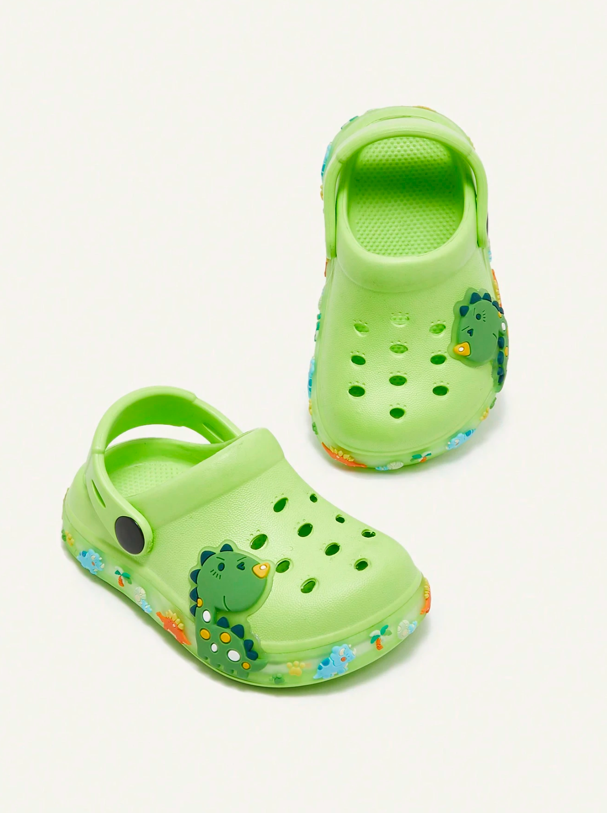 Zapatitos tipo Croc's Dino Light 🦖