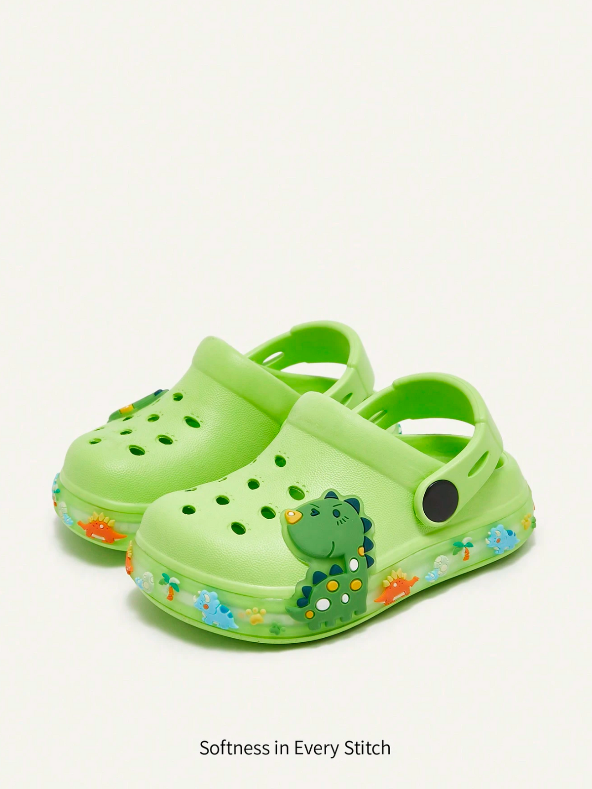 Zapatitos tipo Croc's Dino Light 🦖