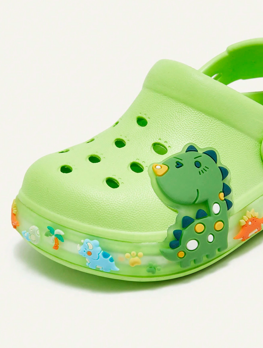 Zapatitos tipo Croc's Dino Light 🦖