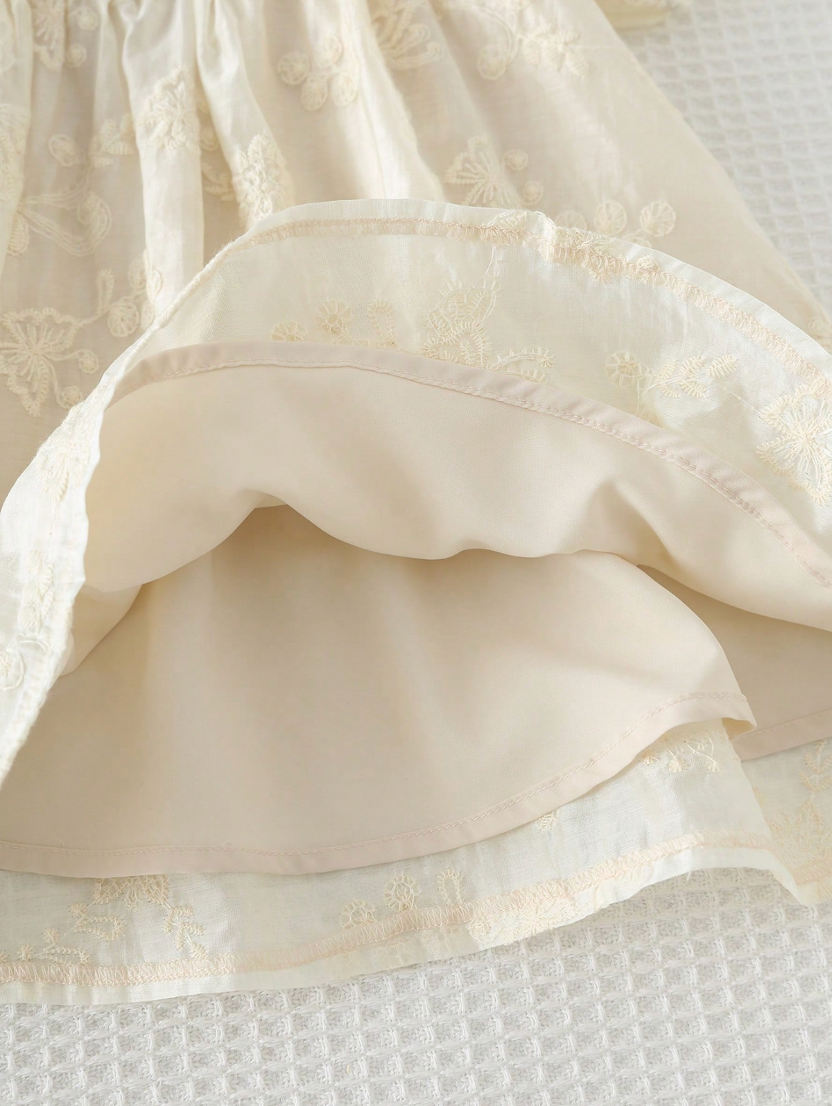 Vestido CreamFlower 🤍