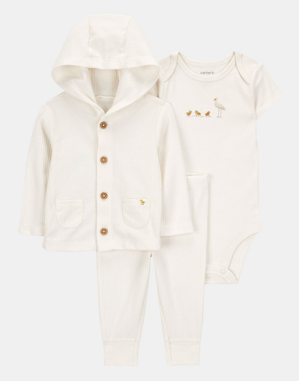Set de 3 piezas cardigan little chick - Carter's 🐣