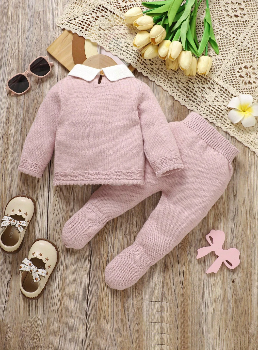 Conjunto Recién Nacida Camila 🎀