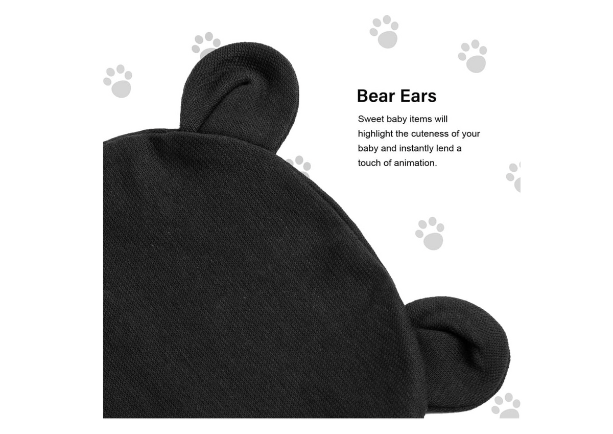 Set de 2 piezas Gorrito Osito Recién Nacido 🐻