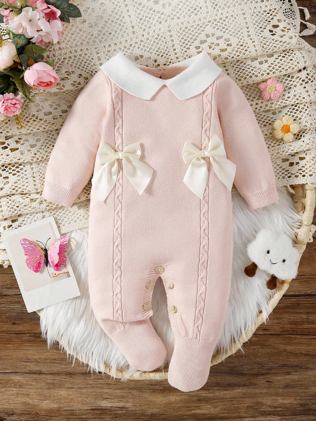 Enterizo Recién Nacida Rafaela 🌷