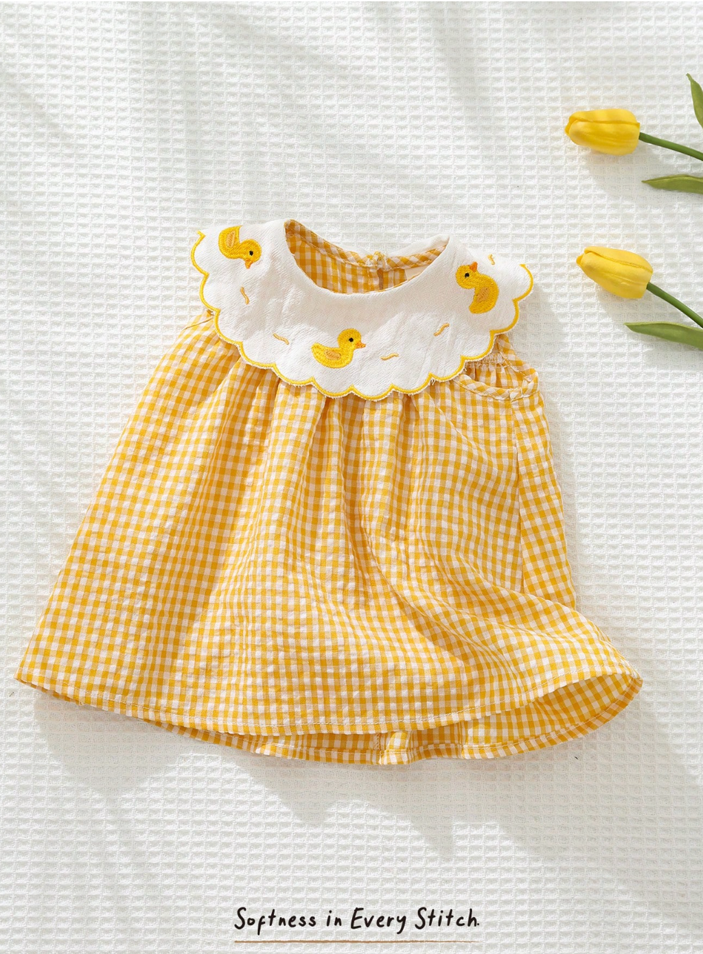 Vestido Patitos Amarillo 🐣