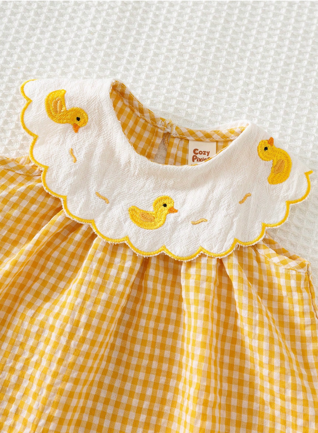 Vestido Patitos Amarillo 🐣
