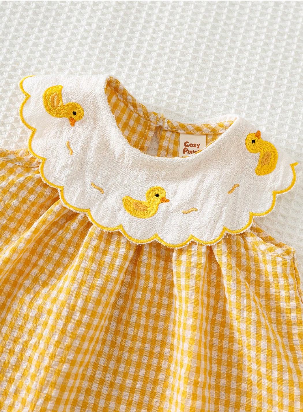 Vestido Patitos Amarillo 🐣